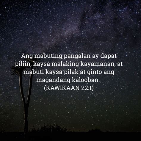 Mga Kawikaan 22,Proverbs 22 MBBTAG;NIV;KJV.